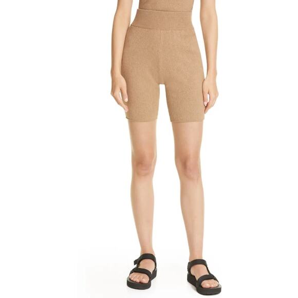 Frame Brown Rib Bike Shorts - Picture 1 of 10